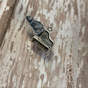 Baby Grand Piano Sterling Silver Charm Zia Brand Rare